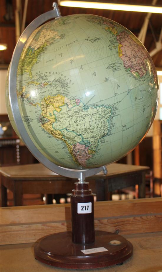 Terrestrial globe